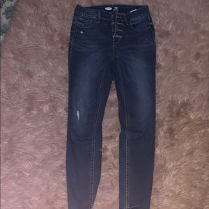 old navy high rise jeans